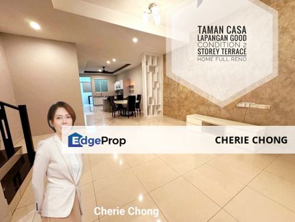 Taman Casa Lapangan Good Condition Double Storey Terrace Home Fully Renovated Easy Access Ipoh Town , Perak, Kinta