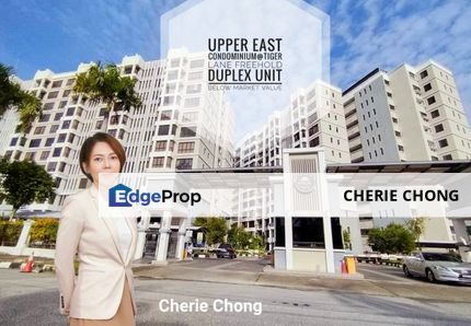 Upper East Condominium@Tiger Lane Spacious Freehold Spacious Duplex Units Below Market Value Full Loan Available , Perak, Ipoh