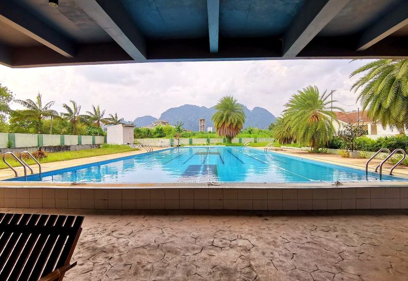 Sunway Tambun Le Greene Nice Condition Single Storey Terrace House Gated & Guarded With Renovated Kitchen Cabinet 