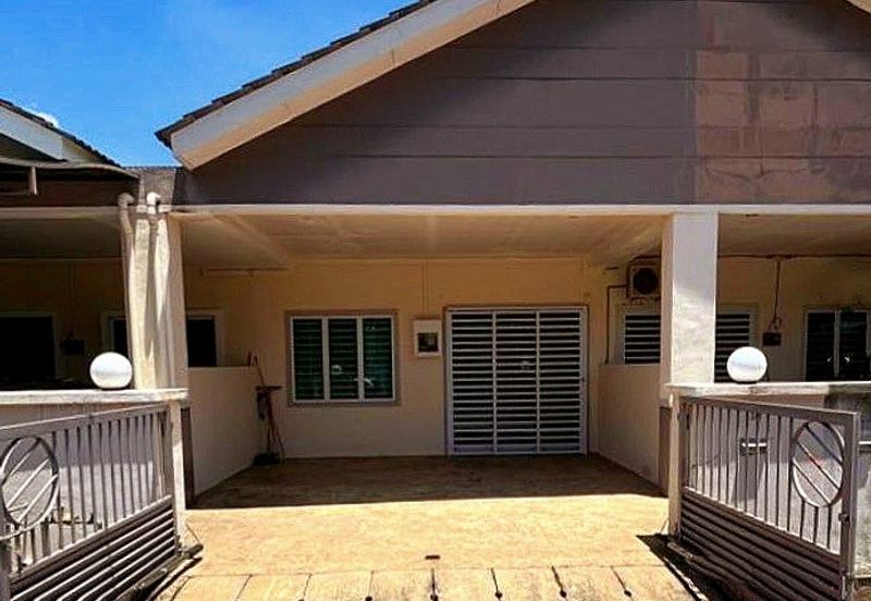 Sunway Tambun Le Greene Nice Condition Single Storey Terrace House Gated & Guarded With Renovated Kitchen Cabinet 