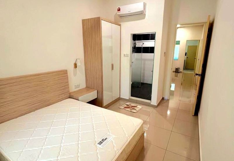 Sunway Tambun Le Greene Nice Condition Single Storey Terrace House Gated & Guarded With Renovated Kitchen Cabinet 