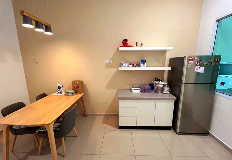 Sunway Tambun Le Greene Nice Condition Single Storey Terrace House Gated & Guarded With Renovated Kitchen Cabinet 