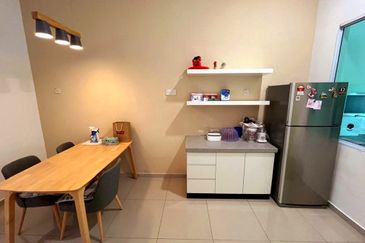 Sunway Tambun Le Greene Nice Condition Single Storey Terrace House Gated & Guarded With Renovated Kitchen Cabinet 