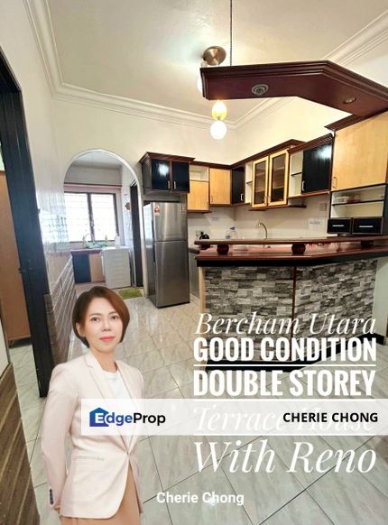 Bercham Utara Good Condition Double Storey Terrace House With Renovation , Perak, Ipoh