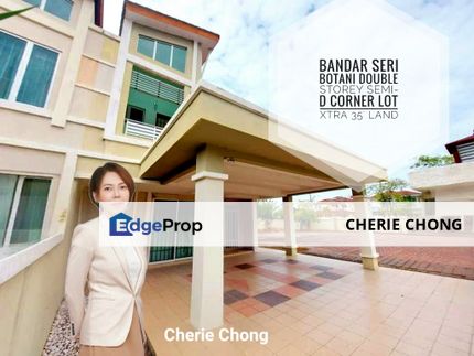 Bandar Seri Botani Seri Palma Double Storey Semi-D Corner House With Extra 35ft Land , Perak, Ipoh