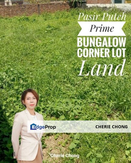 Pasir Puteh Prime Residential Bungalow Corner Lot Land Good Location Near Station 18 Ipoh Town , Perak, Kinta