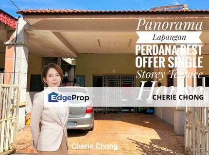 Panorama Lapangan Perdana Freehold Best Offer Single Storey Terrace House Good Condition , Perak, Ipoh