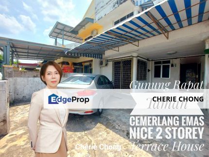 Gunung Rapat Taman Cemerlang Emas Nice 2 Storey Terrace House , Perak, Ipoh