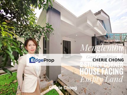 Menglembu Taman Rasi Jaya Good Condition Double Storey Terrace Corner House Facing Empty Land , Perak, Menglembu