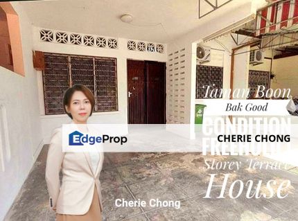 Taman Boon Bak Good Condition Freehold Single Storey Terrace House Near Ipoh Town & Shops, Perak, Ipoh