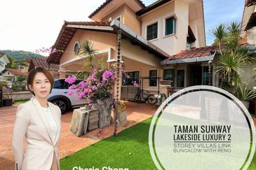 Tambun Sunway Lakeside Exquisite Villas Link Bungalow With Renovation 