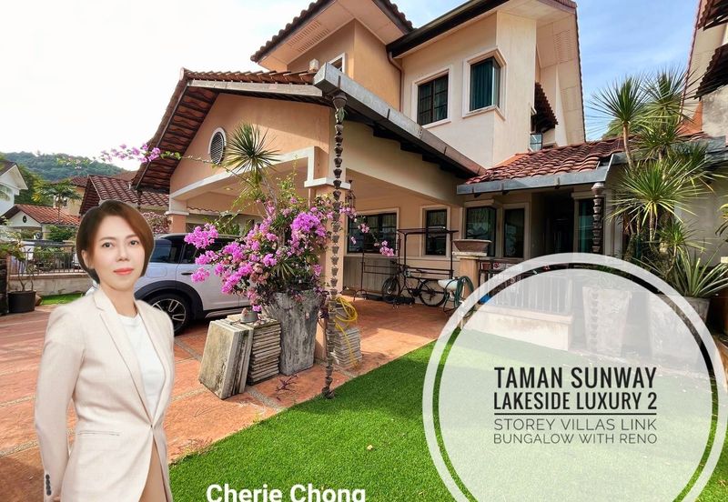 Tambun Sunway Lakeside Exquisite Villas Link Bungalow With Renovation 