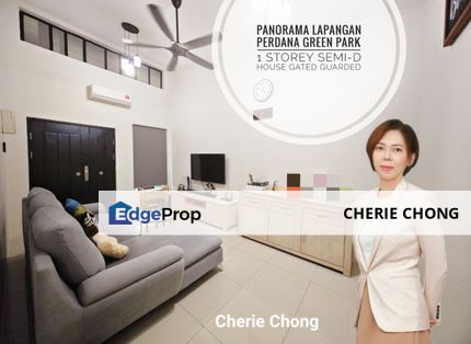 Panorama Lapangan Perdana Green Park Single Storey Semi-D House Gated & Guarded , Perak, Ipoh