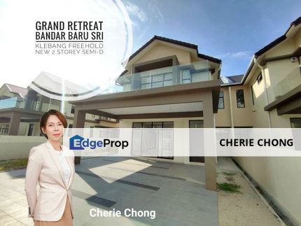 Grand Retreat Bandar Baru Sri Klebang Brand New Freehold Gated & Guarded Double Storey Semi-D House , Perak, Chemor