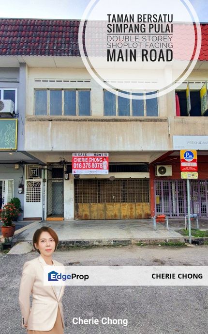 Taman Bersatu Simpang Pulai Double Storey Shoplot Facing Main Road , Perak, Ipoh