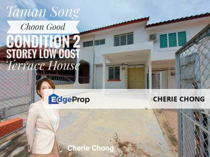 Taman Song Choon Good Condition Double Storey Terrace House Low Cost 1st House Buyer Near Botani , Perak, Ipoh