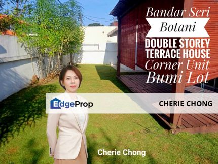 Bandar Seri Botani Seri Palma Double Storey Terrace House Corner Unit Bumi Lot With Spacious Land , Perak, Ipoh