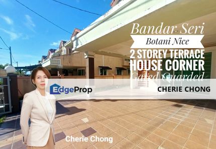Bandar Seri Botani Nice Double Storey Terrace Intermediate Corner Unit Gated & Guarded , Perak, Ipoh