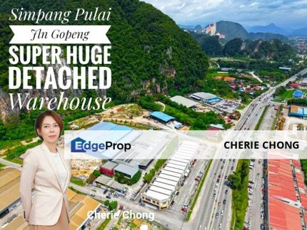 Simpang Pulai Jalan Gopeng Super Huge Detached Warehouse Strategic Location Easy Access Toll, Perak, Ipoh