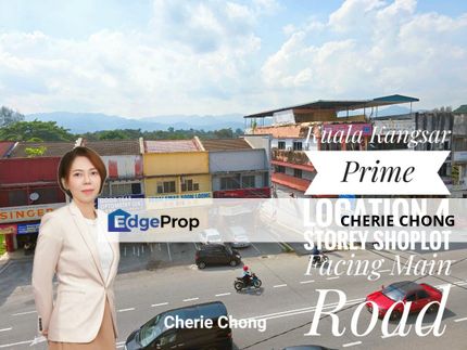 Kuala Kangsar Kampung Penaga Prime Location 4 Storey Shoplot Facing Main Road , Perak, Kuala Kangsar