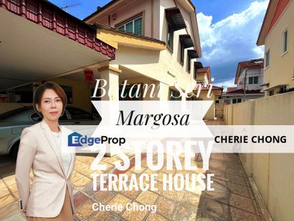 Bandar Seri Botani Seri Margosa Double Storey Terrace House Intermediate Corner Basic Unit , Perak, Ipoh