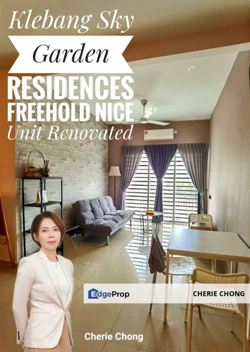 Klebang Sky Garden Residences Freehold Nice Unit With Renovation Best Offer , Perak, Chemor