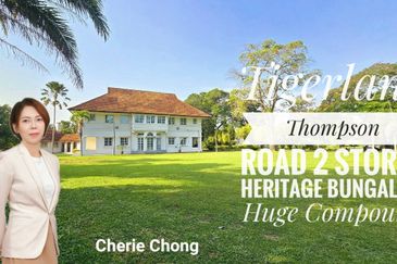 Tigerlane Thompson Road 2 Storey Heritage Bungalow With Huge Compound Rare & Beautiful Unit