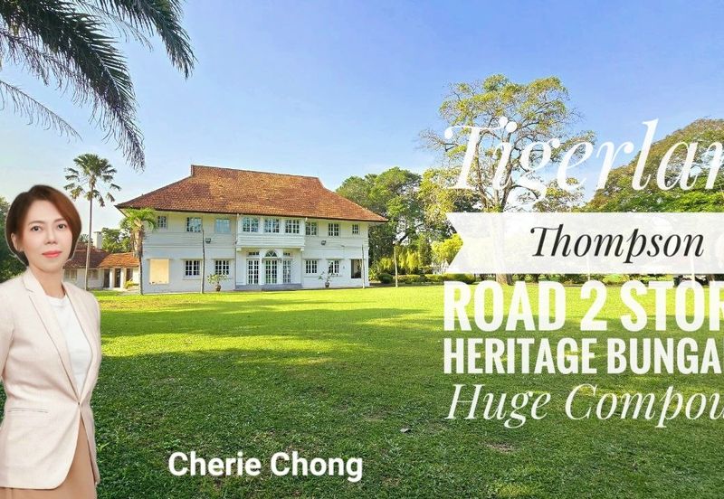 Tigerlane Thompson Road 2 Storey Heritage Bungalow With Huge Compound Rare & Beautiful Unit