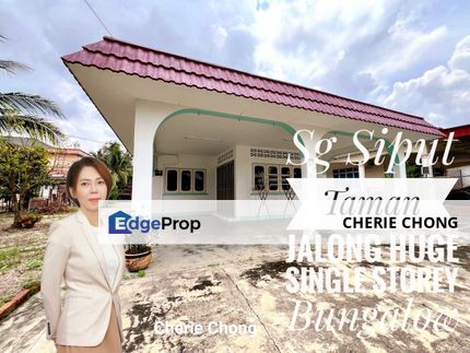 Sungai Siput Taman Jalong Huge Single Storey Bungalow House , Perak, Sungai Siput