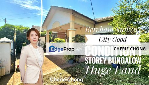 Bercham Sunway City Good Condition Single Storey Bungalow House Spacious Land , Perak, Ipoh