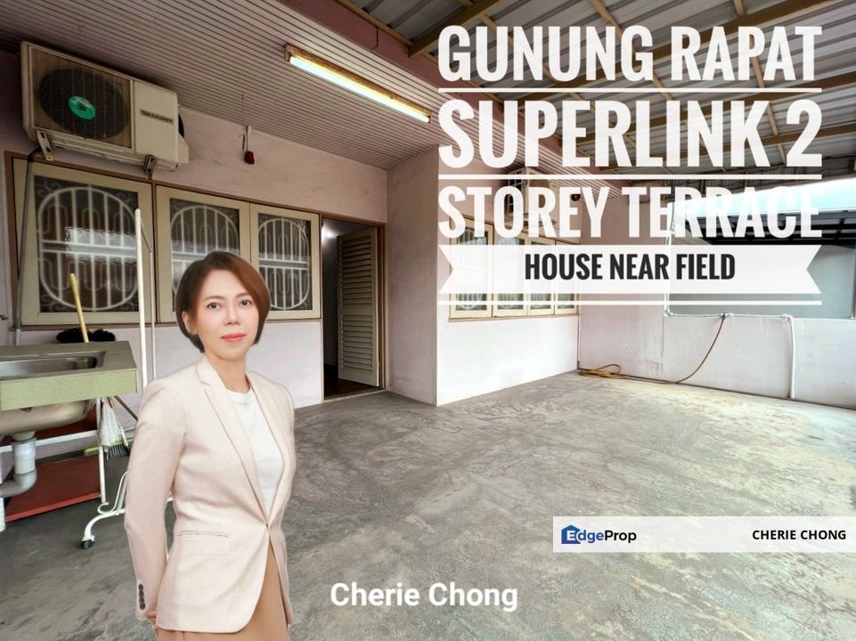 Gunung Rapat Ampang Superlink Double Storey Terrace House Near Field , Perak, Ampang