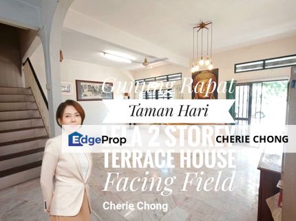 Gunung Rapat Taman Hari Lela Freehold Double Storey Terrace House Facing Field , Perak, Gunung Rapat