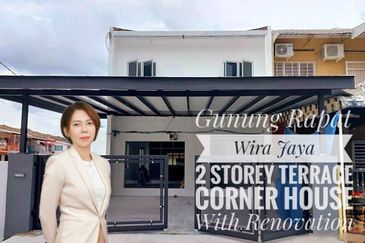Gunung Rapat Wira Jaya Nice 2 Storey Terrace House Corner Unit With Renovation 