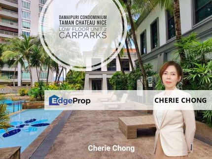Damaipuri Condominium Taman Chateau Nice Low Floor Unit With 2 Carparks Gated & Guarded Near Town Centre , Perak, Ipoh