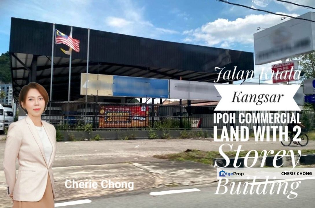 Jalan Kuala Kangsar Ipoh Prime Commercial Land With 2 Storey Building , Perak, Ipoh