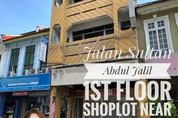 Jalan Sultan Abdul Jalil Ipoh 1st Floor Shoplot Near Tourist Spot 