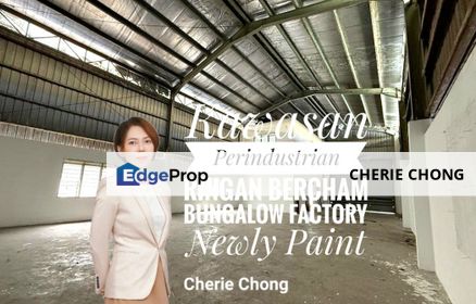 Kawasan Perindustrian Ringan Bercham Bungalow Factory Newly Paint , Perak, Ipoh