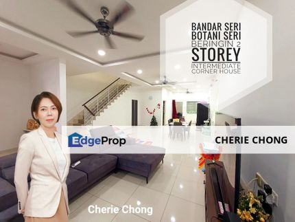 Bandar Seri Botani Seri Beringin 2 Storey Intermediate Corner House Gated & Guarded , Perak, Ipoh