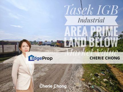 Klebang Chemor Tasek IGB Industrial Area Prime Freehold Industrial Land Below Market Value Good Investment , Perak, Ipoh