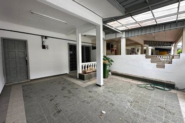 Taman Cempaka Ipoh Good Condition 2 Storey Terrace House Carporch Awning Tiles Near Gunung Rapat & Ipoh Town 
