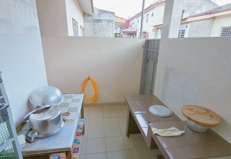 Kuala Kangsar Taman Chandan Putri Freehold Single Storey Terrace House Facing Field 