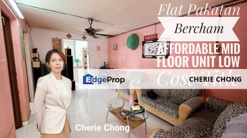 Flat Pakatan Bercham Affordable Mid Floor Unit Low Cost Title , Perak, Ipoh