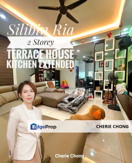 Silibin Ria Good Condition Double Storey Terrace House Kitchen Extended , Perak, Kinta