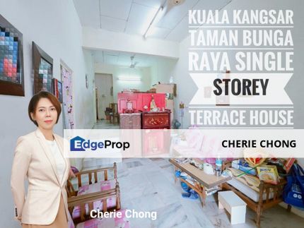 Kuala Kangsar Taman Bunga Raya Single Storey Terrace House Best Offer Easy Access Toll , Perak, Kuala Kangsar