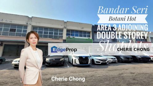 Bandar Siber Botani Hot Area Rare 3 Adjoining Double Storey Shoplots , Perak, Ipoh