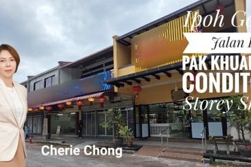 Ipoh Garden Jalan Lau Pak Khuan Good Condition Double Storey Shoplot 