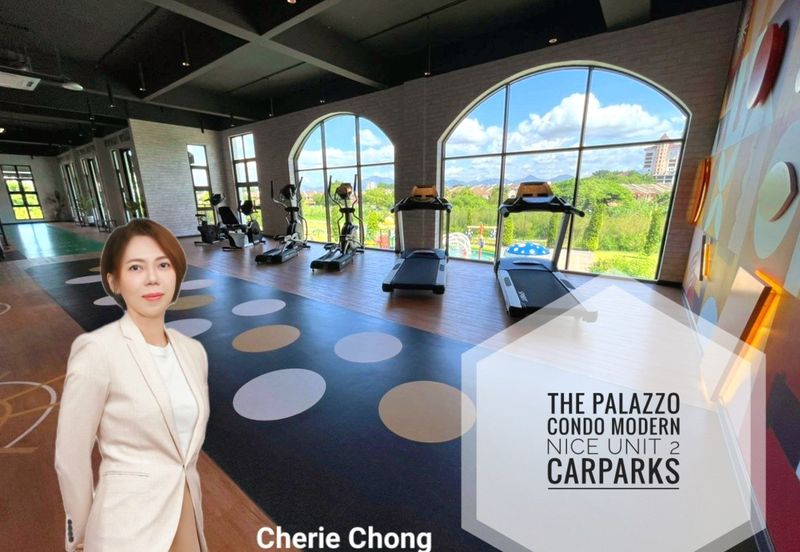 The Palazzo Condo Modern & Nice Unit With 2 Carparks Near Ipoh Garden 