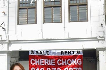 Ipoh Town Centre Jalan Raja Ekram Double Storey Shoplot Near Octagon Condo 