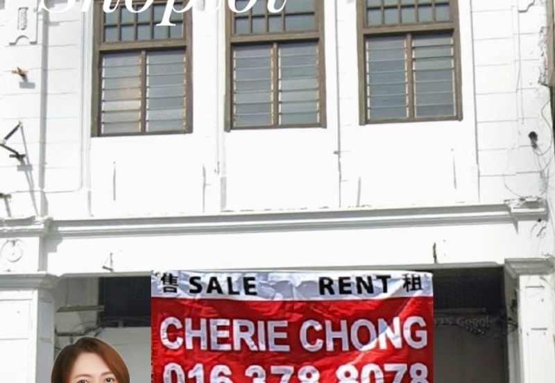 Ipoh Town Centre Jalan Raja Ekram Double Storey Shoplot Near Octagon Condo 