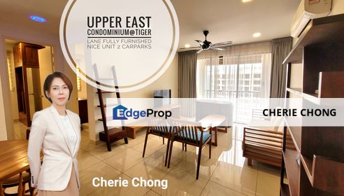 Upper East Condominium@Tiger Lane Fully Furnished Nice Unit With 2 Carparks , Perak, Ipoh